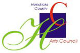 Hendricks County Arts Council logo in Danville, Indiana