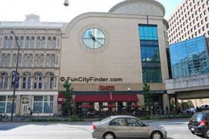The Circle Centre Mall in Indianapolis is a popular destination for shoppers from Danville, Indiana