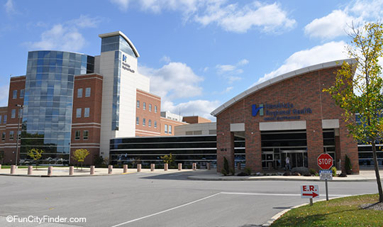 Hendricks County Hospital in Danville, Indiana