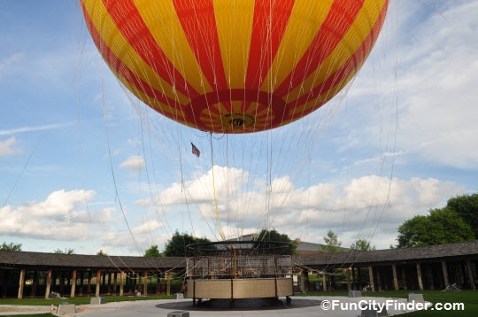 Hot Air Balloon at Conner Prairie