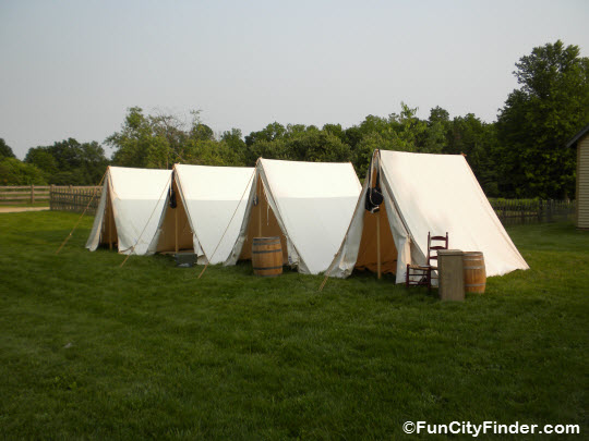 The Lenape Indian Camp at Conner Prairie