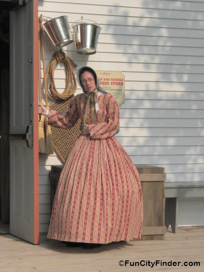 Another actor interpreter at Conner Prairie