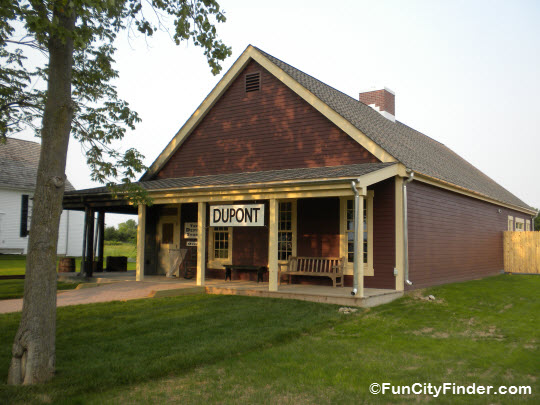 Historic settlement at Conner Prairie