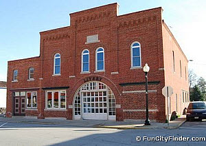 Livery Stable in downtown Fortville, Indiana