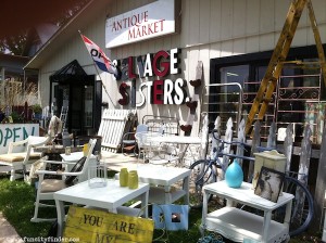 Exterior of Salvage Sisters