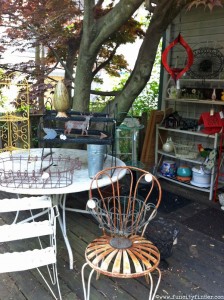 Back Patio at Vintage Whimsey