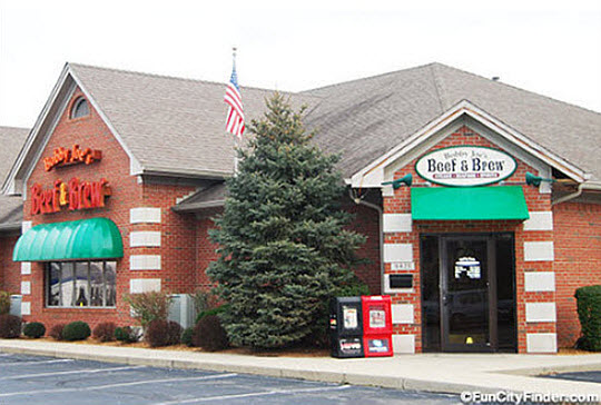 Bobby Joe’s Beef & Brew restaurant in Southport just a few minutes south of downtown Indianapolis