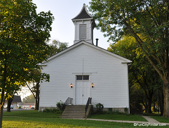 Old Church near Riley Park in Greenfield, Indiana