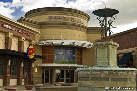 Photo of the main entrance at the Greenwood Park Mall in Greenwood, Indiana