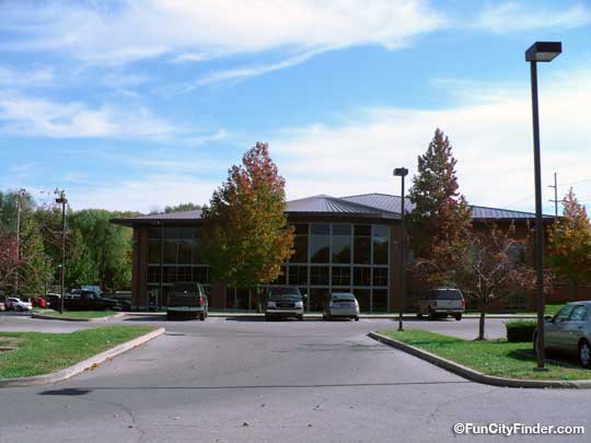 Photograph of the Greenwood Public Library in Greenwood, Indiana
