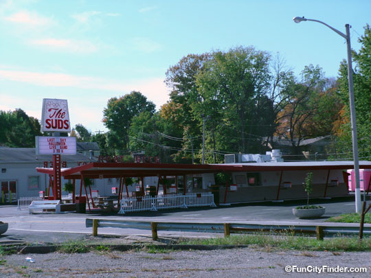 Photograph of The Suds Drive-In restaurant in Greenwood, Indiana