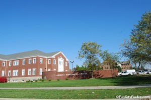The Lawrence Government Center in Lawrence, Indiana
