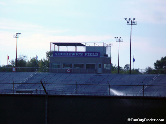 Photo of the Martinsville High School Siderewicz Field in Martinsville, Indiana