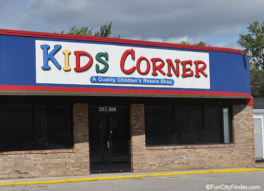 Kids Corner clothing store in Plainfield, Indiana