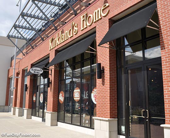 Kirklands Home store in the Metropolis Shopping Center in Plainfield, Indiana
